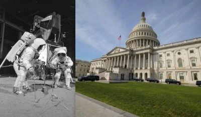 Більше американців називають висадку на Місяць вигадкою, ніж довіряють Конгресу, - ЗМІ